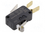 Microswitch SNAP ACTION | 21A/250VAC | with lever (with roller)
