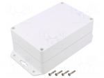 Enclosure: multipurpose | X: 120mm | Y: 80mm | Z: 60mm | ZP | ASA | white
