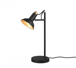 TRIO-Lighting Roxie table lamp E14 matt black/gold gaismeklis