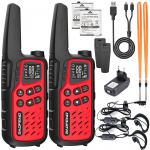 Walkie-Talkie Baofeng BF-T25E Red, 2 pieces