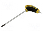 Wrench: Torx&reg; | Overall len: 140mm | Kind of handle: L | Size: TX08