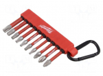Tools set: screwdriver bits | impact | 15pcs.