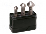 Countersink | high speed steel | 3pcs.