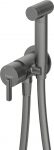 Concealed bidet mixer with bidetta shower head