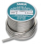Lodalva No.3, S-Sn97Cu3, 3mm, SANHA Lodalva No.3, S-Sn97Cu3, 3mm, SANHA