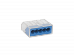 Elektrimaterjalid // Wago klemmid // Złączka uniwersalna 5 x (0.75-2.5mm) PCT28105