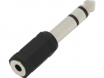&Uuml;hendused // Different Audio, Video, Data connection plug and sockets // 3415# Przejście jack: wtyk 6,3-gniazdo 3,5 stereo
