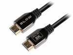 TV, SAT, HDMI, DVI kaablid ja tarvikud // HDMI, DVI, AUDIO &uuml;henduskaablid ja tarvikud // 92-647# Przyłącze hdmi-hdmi 8k 1.5m premium 2.1v