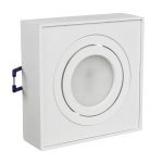 Uued tooted // Lampa, oczko, oprawa sufitowa Maclean, dla źr&oacute;deł światła MR16/GU10, kolor biały, 94x94x32mm, kwadratowa, alu, MCE464 W