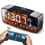 Audio- ja HiFi-s&uuml;steemid // Radio Clock // Radiobudzik bluetooth GreenBlue, FM, aux-in, 6W, temperatura, alarm, zegar, akumulator 2200mAh, GB200