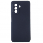 Back panel cover Evelatus Huawei Nova Y70 Premium Soft Touch Silicone Case Midnight Blue