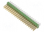 Connector: pin strips | pin header | male | PIN: 40 | THT | straight