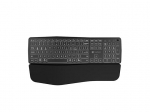 NATEC PORIFERA keyboard Home/Office Bluetooth QWERTY US International Black