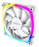 Montech AX120 PWM ARGB Fan, 3 Pack, White - 120mm