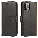 Back panel cover Hurtel  Magnet Case cover for TCL 205 flip cover wallet stand black