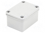 Enclosure: multipurpose | X: 41mm | Y: 55.5mm | Z: 31mm | aluminium | IP67