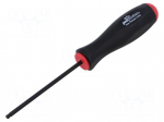 Screwdriver: standard | hex key,spherical | HEX 4mm