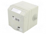 Connector: AC supply 3-phase | socket | female | 16A | 415VAC | Design