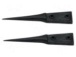 Tip | Blade tip shape: sharp | ESD | 2pcs | Type of tweezers: straight