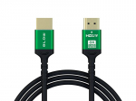 TV, SAT, HDMI, DVI kaablid ja tarvikud // HDMI, DVI, AUDIO &uuml;henduskaablid ja tarvikud // 96-648# Przyłącze hdmi-hdmi 8k green proste 3m
