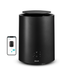 Duux Threesixty 2 Smart Fan + Heater | Fan and heater | 1800 W | Suitable for rooms up to 30 m&sup2; | Matt Black