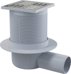 Point drain - grate