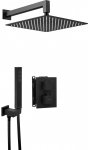 Concealed shower set with thermostatic BOX