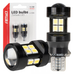 Autolambid, Mootorratta ja traktori valgustid // Autolambid, Mootorratta ja traktori valgustid // Żar&oacute;wki led canbus t15 w16w 15smd 2835 white 12v 24v amio-04245