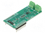 Click board | prototype board | Comp: DAC63204RTERQ1 | 3.3VDC,5VDC