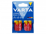 Patareid, akud, toiteplokid ja adapterid // AA, AAA ja muud suurused patareid, laadijad &ndash; saadaval tellimiseks // 82-667# Bateria alkaliczna aa 1.5 lr6 varta longlife max power