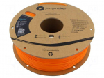 Filament: PLA | 1.75mm | orange | 190&divide;230&deg;C | 1kg | Table temp: 45&deg;C