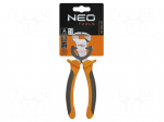 Pliers | end,cutting | ergonomic two-component handles | 160mm