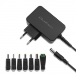 Qoltec Universal power adapter 30W | 12V | 2.5A | Compact | MultiPlug | 7 plugs