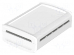 Enclosure: desktop | BoVersa | X: 88mm | Y: 125mm | Z: 42mm | white