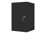 Lanberg | Rack cabinet 10" wall-mount 9U/280x310 for self-assembly with metal door (flat pack) | WF10-2309-00B | Black