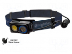 Torch: LED headtorch | IP54 | waterproof | 1000lm | 8h