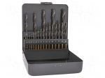 Drill set | for metal | high speed steel | SPRINT MASTER | 21pcs.
