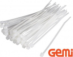 Cable Tie 4,8x350mm (100pcs) white GEMI