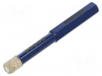 Drill bit | &Oslash;: 8mm | Drill Bit: diamond | Working part len: 35mm