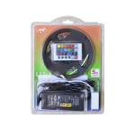 Indoor flexible PNI D-Light 60RGB LED strip 60 LEDs / m 12V 5m with remote control and transformer included