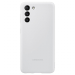 Back panel cover Samsung Galaxy S21 Plus Silicone Cover Light Gray