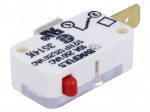 Microswitch SNAP ACTION | without lever | SPST-NC | 10A/250VAC