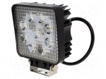 Working lamp | 27W | 1400lm | IP67 | Light source: 9x LED | 10&divide;30VDC