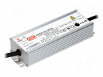 Power supply: switched-mode | LED | 65W | 13&divide;130VDC | 300&divide;500mA | IP65