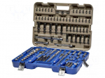 Wrench-set | 6-angles,socket spanner | 1/4",3/8" | 172pcs.