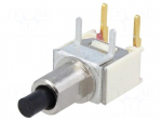 Switch: push-button | Pos: 2 | SPST | 0.4A/20VAC | 0.4A/20VDC | OFF-(ON)