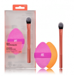 Real Techniques Precision Perfection Duo Makeup Tools Set (Brush + Sponge)