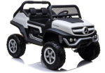 M&auml;nguala | PC | Konsoolid | Tarvikud // Laste elektris&otilde;idukid // Auto na Akumulator Mercedes Unimog 4x4 Dla Dzieci Światła LED MP3 Biały