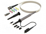 Probe: for oscilloscope | passive | 55MHz | 1: 1 | 55V | In.imp: 1M&Omega;/45pF