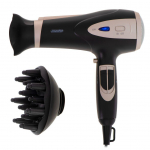 Health care Mesko Hair Dryer | MS 2287 | 2200 W | Number of temperature settings 3 | Diffuser nozzle | Black/Champagne